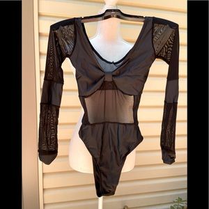 New black bodysuit/swimsuit in original package